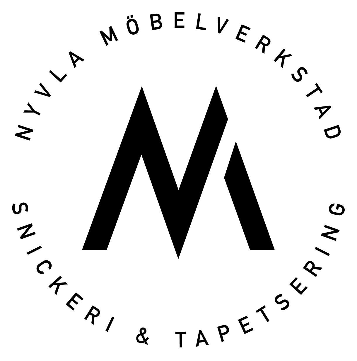 Nyvla Möbelverkstad logotyp Nyvla Möbelverkstad - Snickeri & Tapetsering